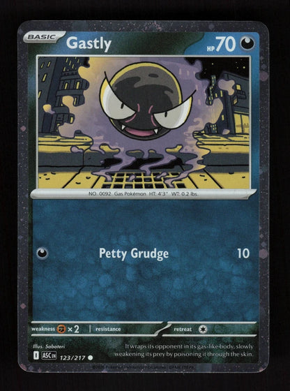 Gastly 123/217 - Cosmos Holo - Ascended Heroes