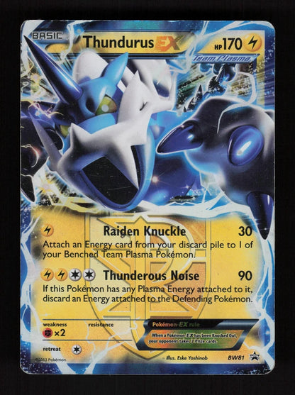 Thundurus-EX BW81- BW Black Star Promos