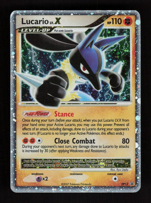 Lucario LV.X DP12- DP Black Star Promos
