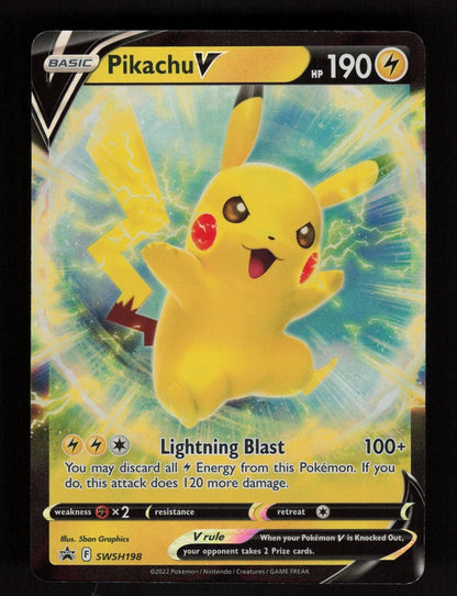 Pikachu V SWSH198 - SWSH Black Star Promos
