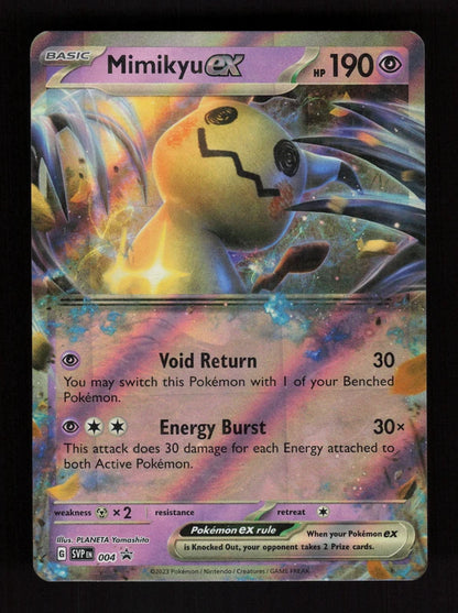Mimikyu ex 004 - Scarlet & Violet Black Star Promos
