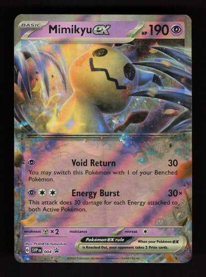 Mimikyu ex 004 - Scarlet & Violet Black Star Promos