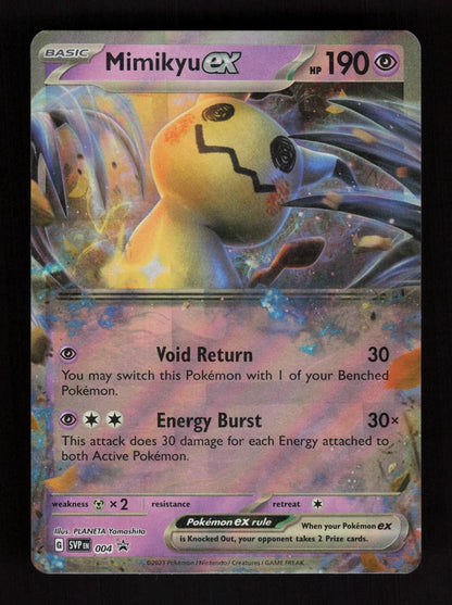 Mimikyu ex 004 - Scarlet & Violet Black Star Promos