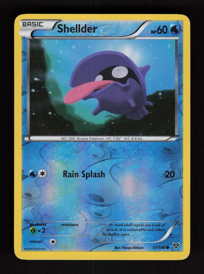 Shellder 31/146 - Reverse Holo - XY