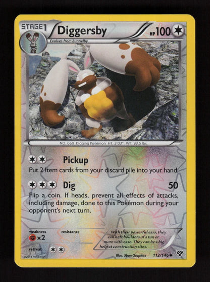 Diggersby 112/146 - Reverse Holo - XY