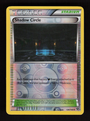 Shadow Circle 126/146 - Reverse Holo - XY