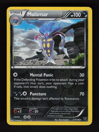 Malamar 77/146 - Reverse Holo - XY