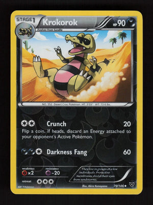 Krokorok 70/146 - Reverse Holo - XY
