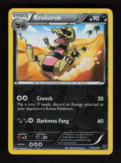 Krokorok 70/146 - Reverse Holo - XY
