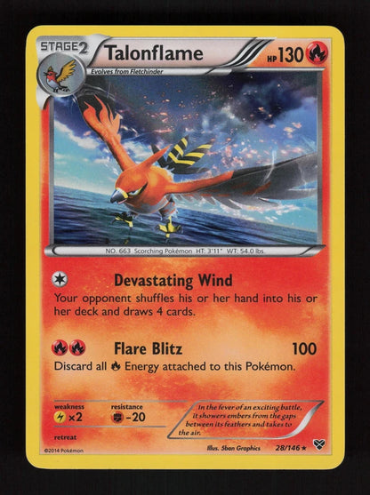 Talonflame 28/146 - Holo - XY