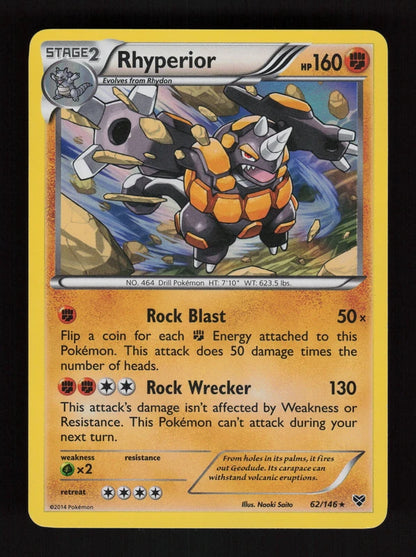 Rhyperior 62/146 - Holo - XY