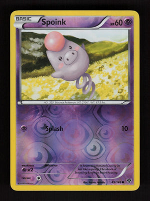 Spoink 49/146 - Reverse Holo - XY