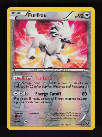 Furfrou 114/146 - Reverse Holo - XY