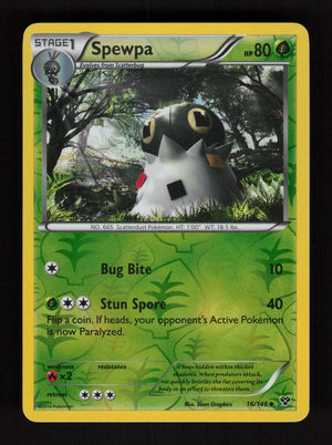 Spewpa 16/146 - Reverse Holo - XY