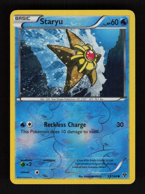Staryu 33/146 - Reverse Holo - XY