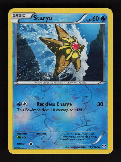 Staryu 33/146 - Reverse Holo - XY