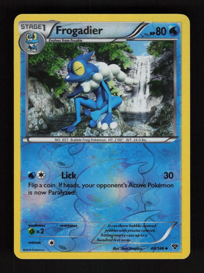 Frogadier 40/146 - Reverse Holo - XY