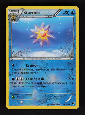 Starmie 34/146 - Reverse Holo - XY