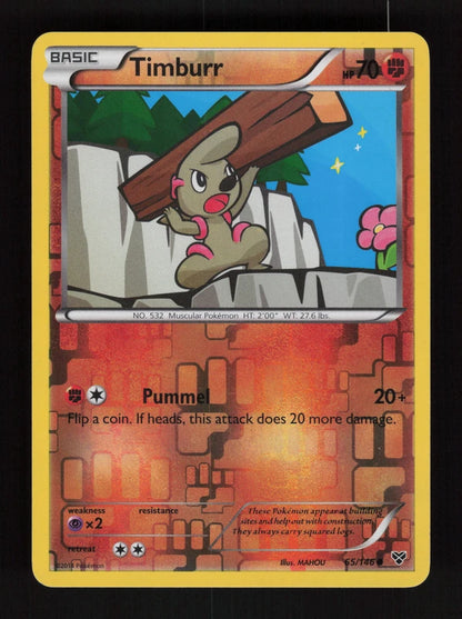 Timburr 65/146 - Reverse Holo - XY