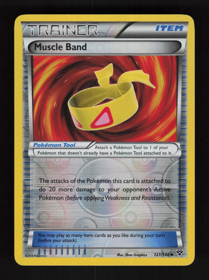 Muscle Band 121/146 - Reverse Holo - XY