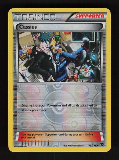 Cassius 115/146 - Reverse Holo - XY
