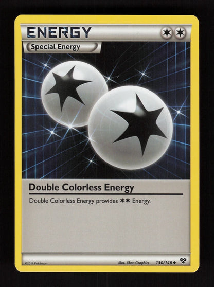 Double Colorless Energy 130/146 - XY
