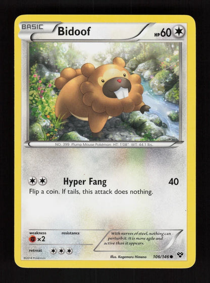 Bidoof 106/146 - XY
