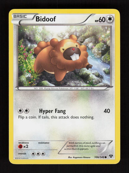 Bidoof 106/146 - XY