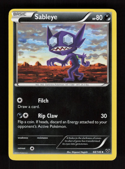 Sableye 68/146 - XY