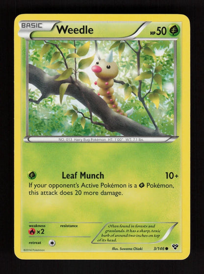 Weedle 3/146 - XY
