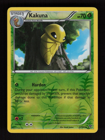 Kakuna 4/146 - Reverse Holo - XY