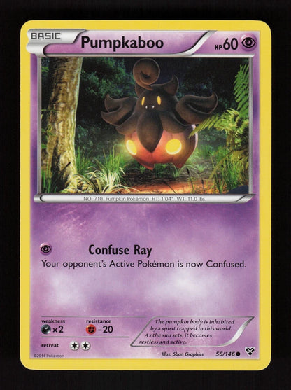 Pumpkaboo 56/146 - XY