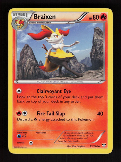 Braixen 25/146 - XY
