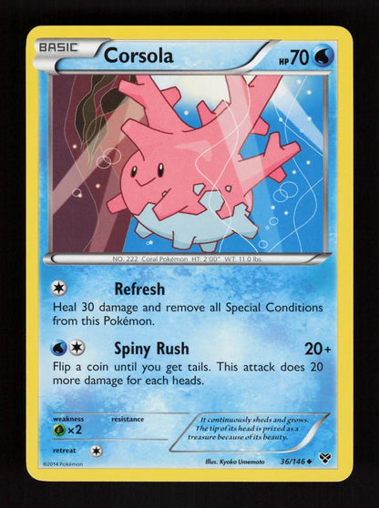 Corsola 36/146 - XY