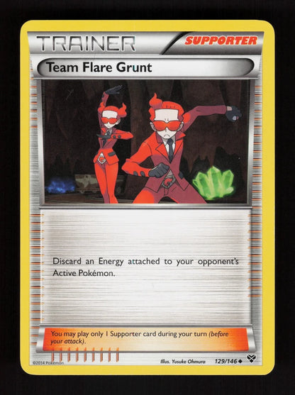 Team Flare Grunt 129/146 - XY