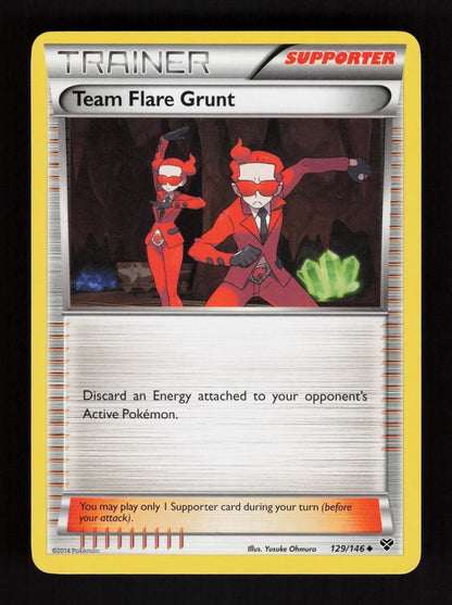 Team Flare Grunt 129/146 - XY