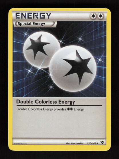 Double Colorless Energy 130/146 - XY