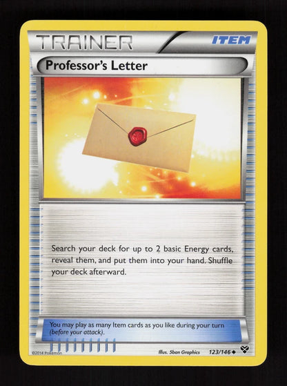 Professor's Letter 123/146 - XY