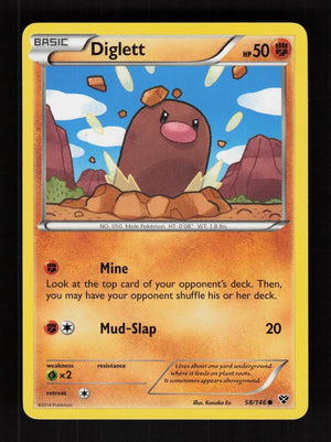 Diglett 58/146 - XY