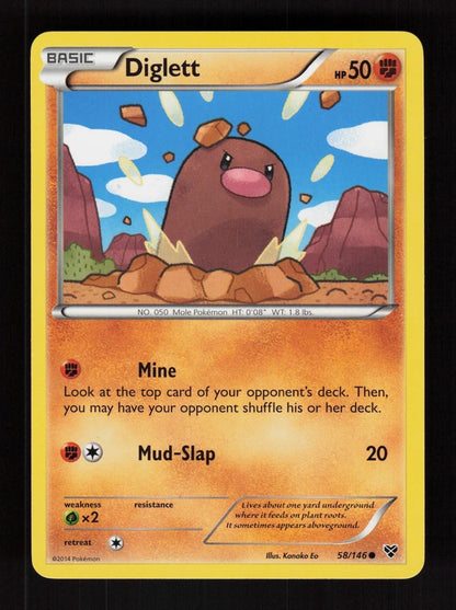 Diglett 58/146 - XY