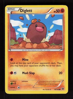 Diglett 58/146 - XY