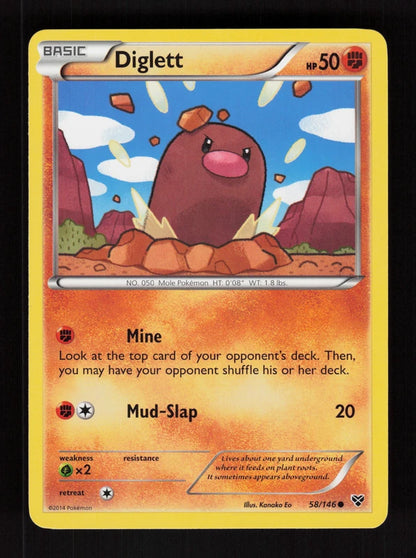 Diglett 58/146 - XY