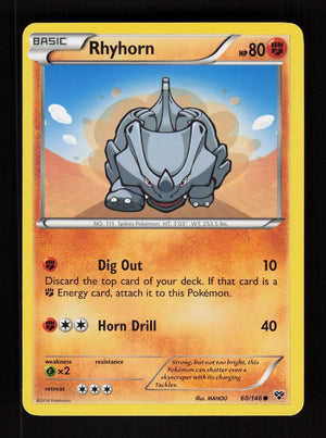 Rhyhorn 60/146 - XY