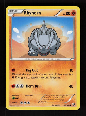 Rhyhorn 60/146 - XY