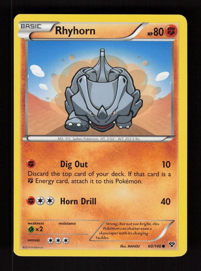 Rhyhorn 60/146 - XY