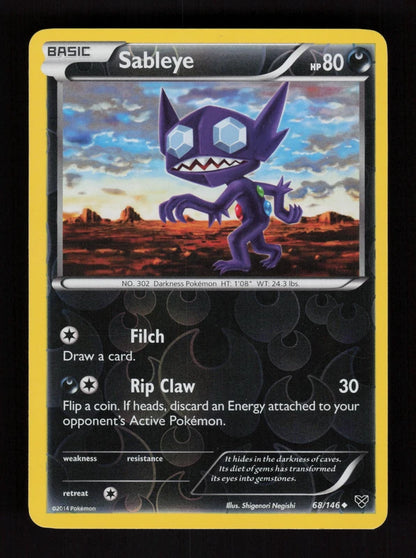 Sableye 68/146 - Reverse Holo - XY