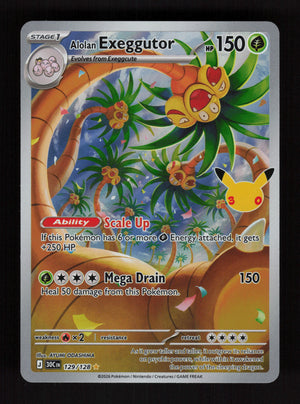 Alolan Exeggutor 129/128 - Illustration Rare - 30th Celebration