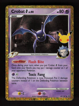 Crobat 47/127 - Classic Collection - 30th Celebration