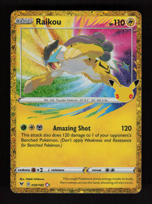 Raikou 050/185 - Classic Collection - 30th Celebration