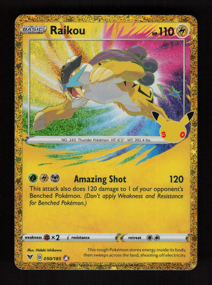 Raikou 050/185 - Classic Collection - 30th Celebration